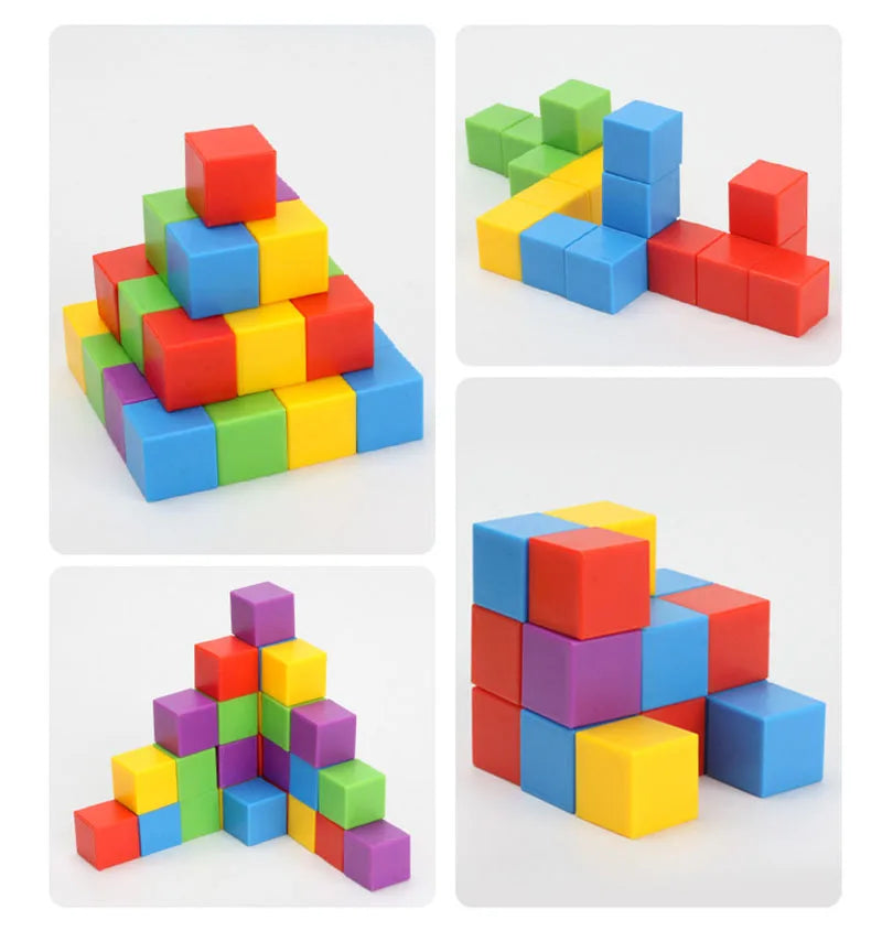 Jeu de Construction Mini Cubes