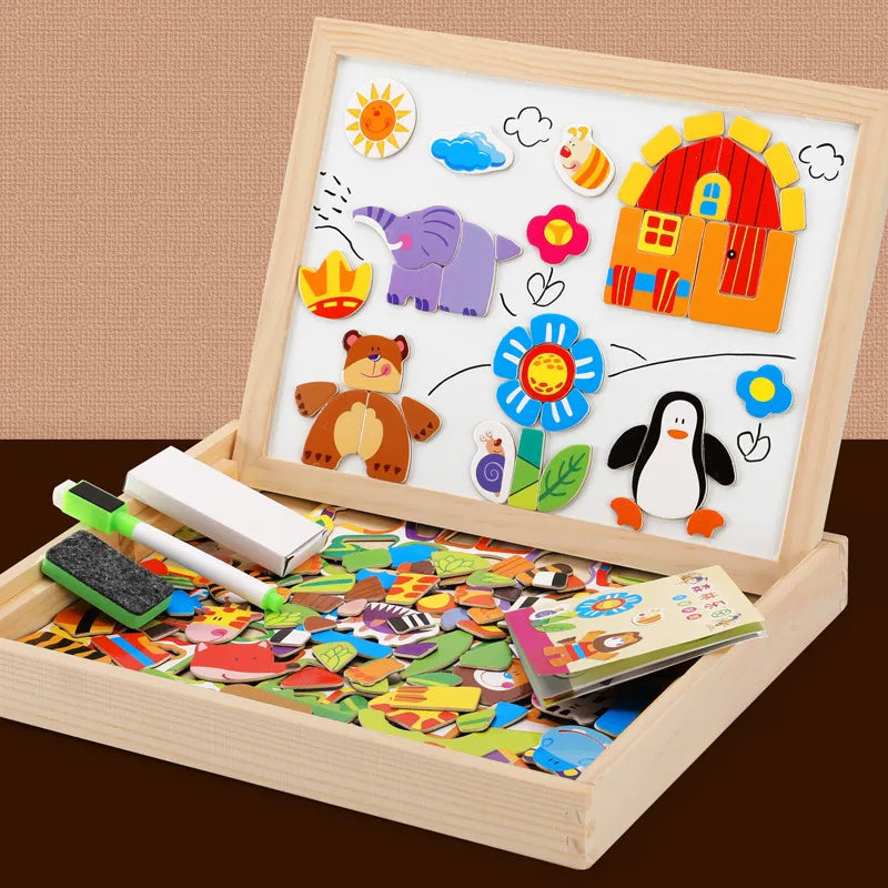 Puzzle Animaux Magnetique