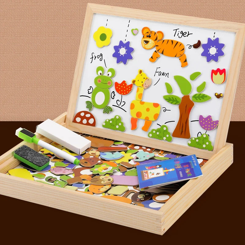 Puzzle Animaux Magnetique