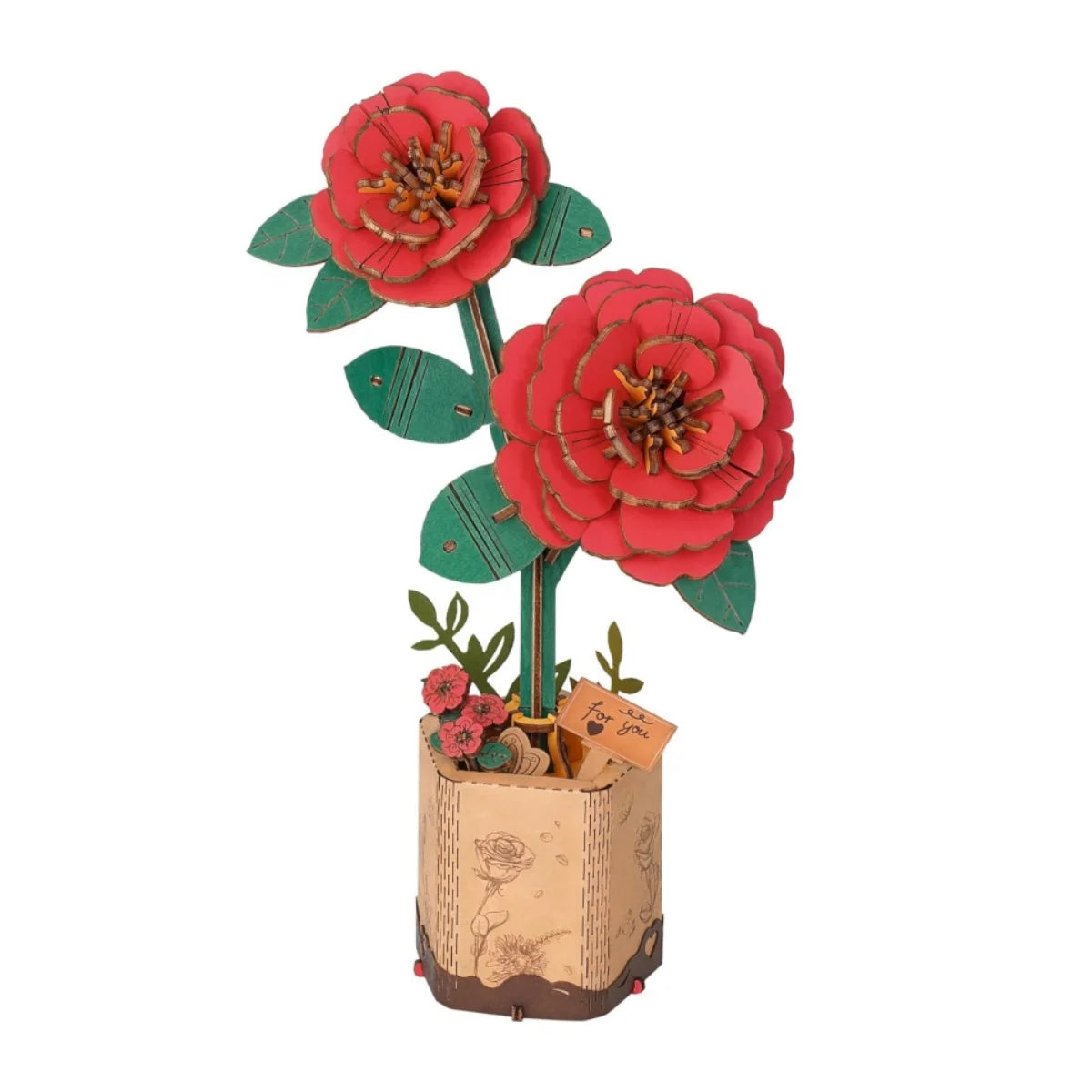 Puzzle 3D Fleurs