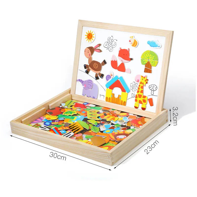 Puzzle Animaux Magnetique