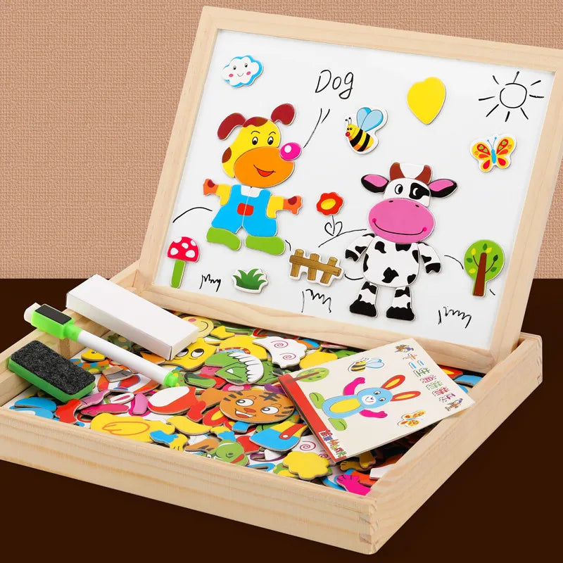 Puzzle Animaux Magnetique